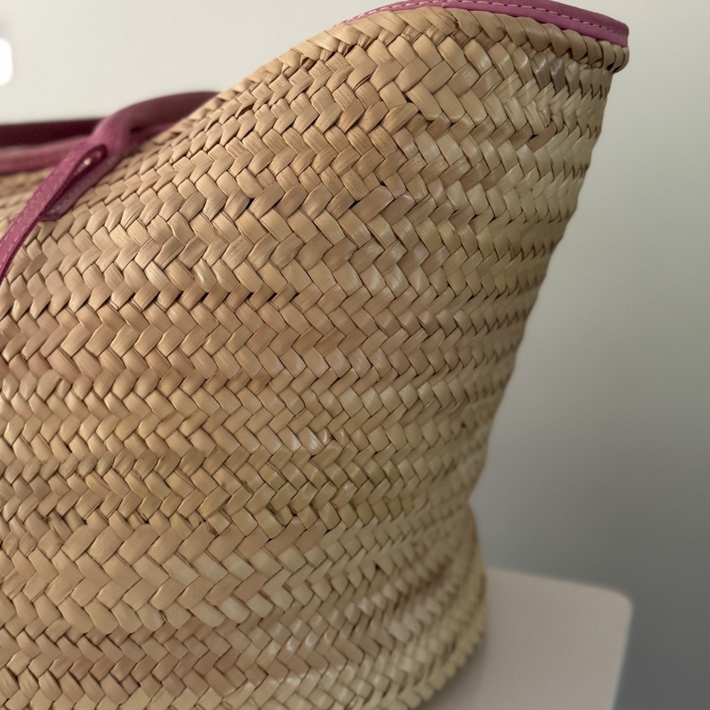 Jacquemus Pink and Tan Tote Bag - Picture 4 of 10